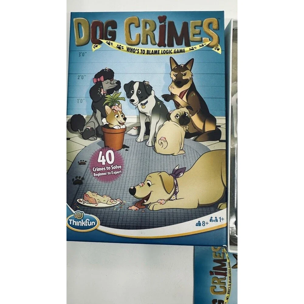 ThinkFun dog crimes